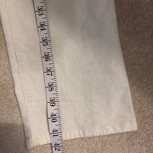 Talbot cream color corduroy pants - Picture 4 of 5